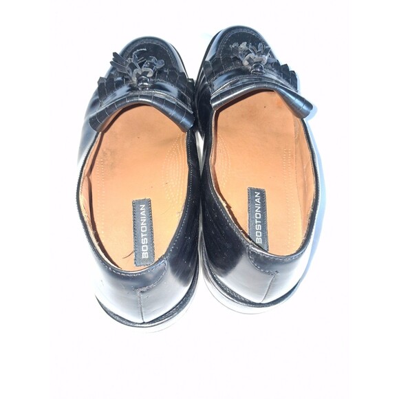 Bostonian Men's Black Leather Tassel Loafers Size 8.5 M - NEW - Picture 12 of 14